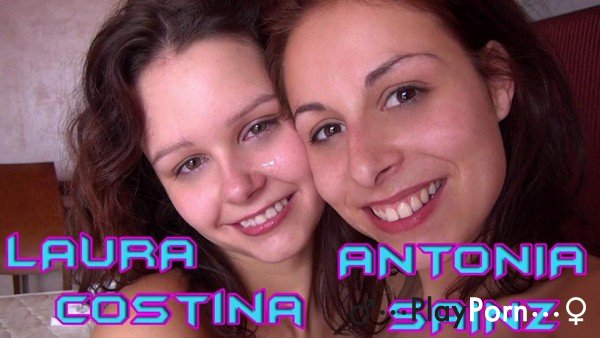 Two Girlfriends Woke Up In Bed With A Strange Man - Antonia Sainz And Laura Costina