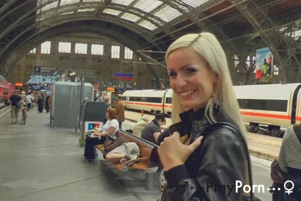 Public Anal Sex At The Train - Amy Starr