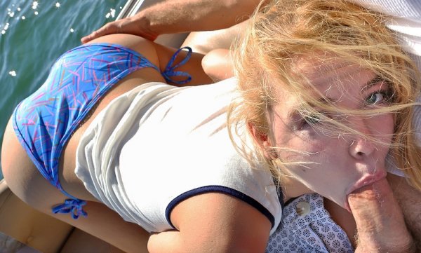Sex On A Boat With A Young - Alina West
