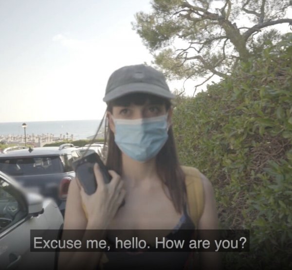 Pickup And Fuck Spanish Girl In Mask - Caomei