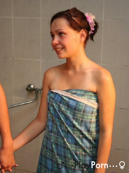 Russian Sweet Young Girl Fucked In Sauna - Lena