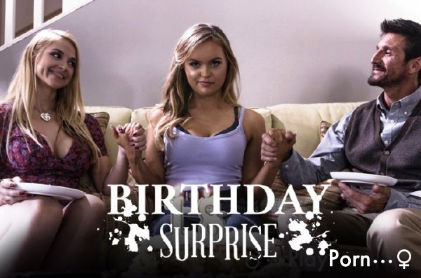 Birthday Sex Surprise - Sarah Vandella and River Fox
