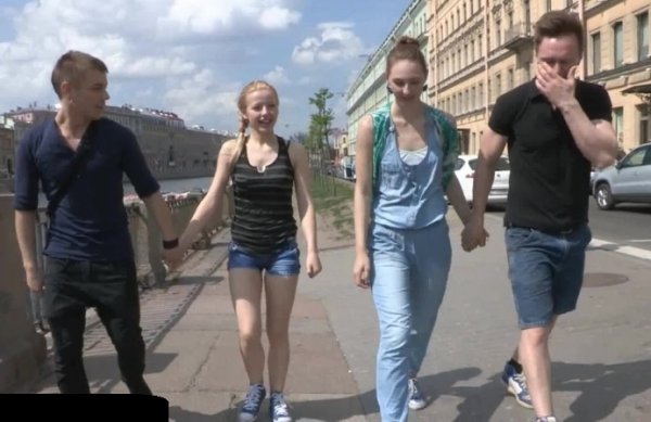 Russian Group Teen Fuck - Molly, Emma