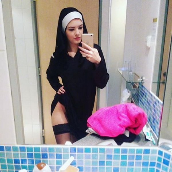 Teen Nun Fucked by BBC - Anie Darling