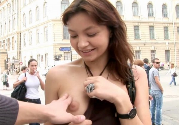 Pickup And Fuck Girl In Town - Alina