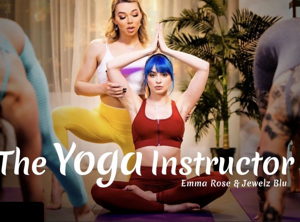 Shemale Yoga Instructor - Emma Rose, Jewelz Blu 