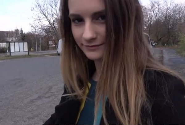 Pickup Schoolgirl And Fuck For Money In Van - Adelle Unicorn