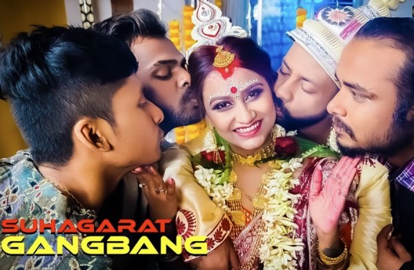 Before Wedding Indian Wife Gang Bang Fucked By 4 Groomsmen - Star Sudipa