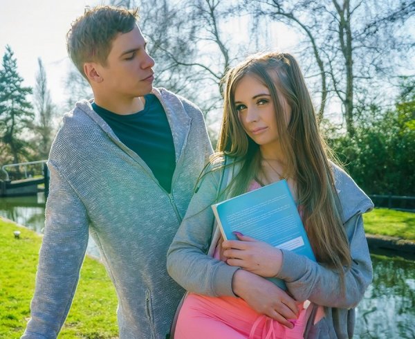 A Student Who Loves To Study And Fuck - Baby Kxtten