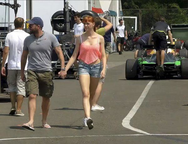 Hard Sex At Formula 1 Race With My Man - Anny Aurora