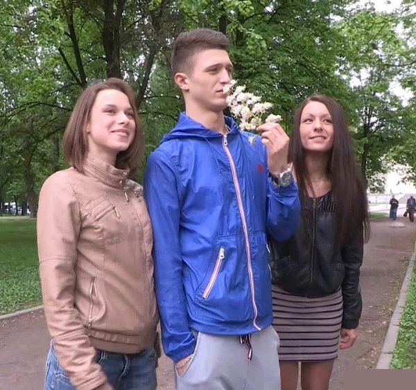 Young Russian Students Make Group Sex - Julia, Dila
