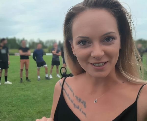 The Winning Soccer Team Will Fuck This Beautiful French Girl - Tiffany Leiddi