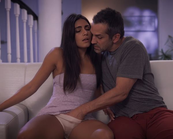 The Stepdaughter Asks Her Stepfather Do It With Her - Isa Bella