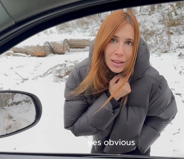 MILF Argentina Big Ass Fucks a Stranger On The Route - Vero Buffone