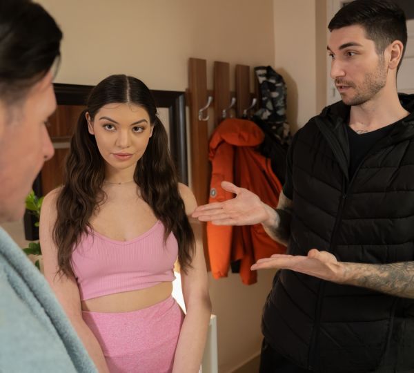 Stepfather Fucked His Stepson's Attractive Girlfriend - Anha Bellissima