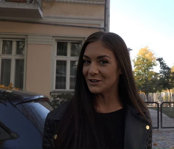 A Young German Woman Went To Her Ex-Boyfriend's House For Sex - Lullu Gun