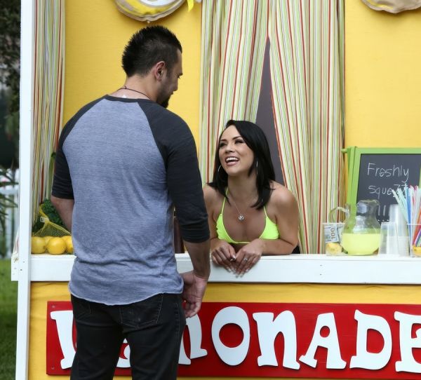Public Sex in a Lemonade Stand - Kristina Rose