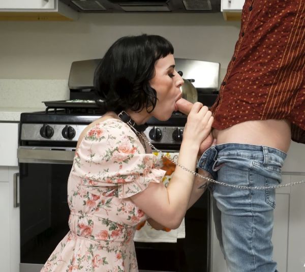 Stepmother Obediently Sucks Off Her Stepson - Olive Glass